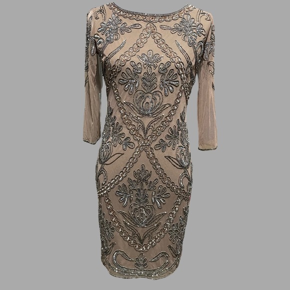Prelude Pretty Beaded Dress – Size 4 - NWT - Picture 1 of 6
